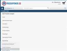 Tablet Screenshot of friseurpower.de